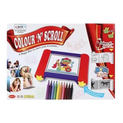 AVIS colour and scroll for creative kids