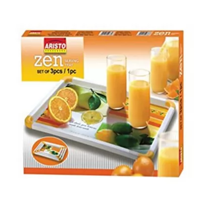 Aristo Zen Tray 3pcs set Orange