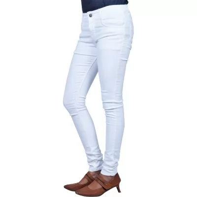 Cizeta Denim Jeans 1601 White 34