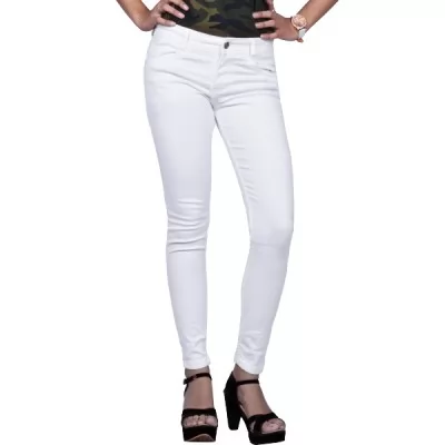 Cizeta Denim Jeans 1606 White 34