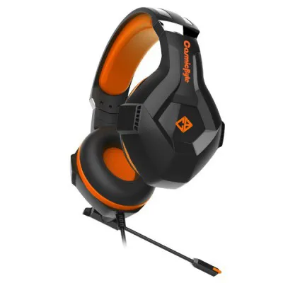 Cosmic Byte H11 Gaming Headset With Microphone Black And Orange
