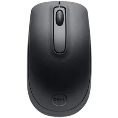 Dell WM118 Wireless Mouse 2.4 GHz RF Optical LED Sensor Black