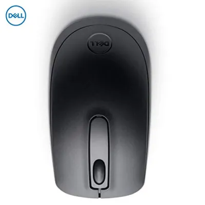 Dell WM118 Wireless Mouse 2.4 GHz RF Optical LED Sensor Black