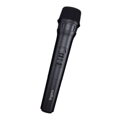 FINGERS Freedom Mic-30 Wireless Mic with 6.35 mm Receiver 7 hrs Battery Life Ideal for Outdoors and Indoors