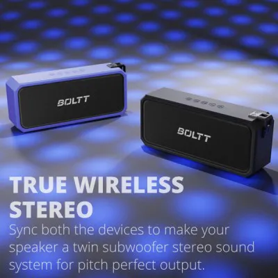 Fire Boltt BS1300 20W Portable Bluetooth Speaker Black