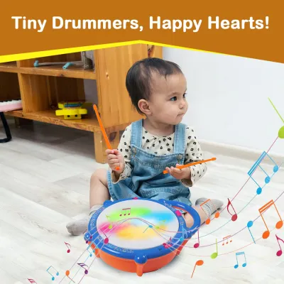 Flash Drum Toy for Kids