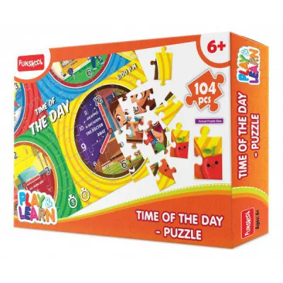 Funskool Play And Learn 9427300 Everyday Time