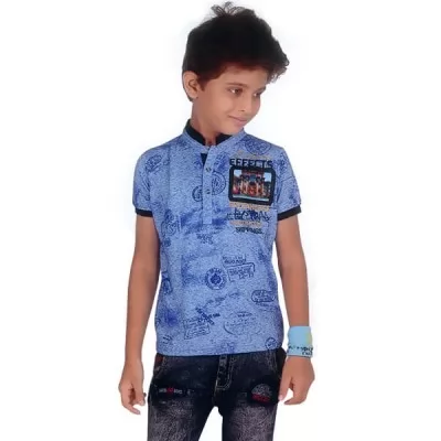 Havok Kids 1429 Boys T-Shirt 16 Blue