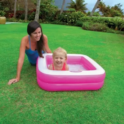 Intex 57100 Box Pool Pink