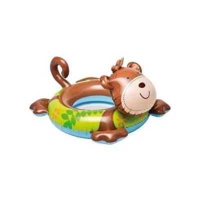 Intex Inflatable Animal Pool Ring 58221 Monkey