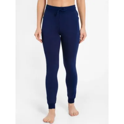 Jockey AW36 Joggers With Side Pocket And Drawstring Closure Imperial Blue Melange L