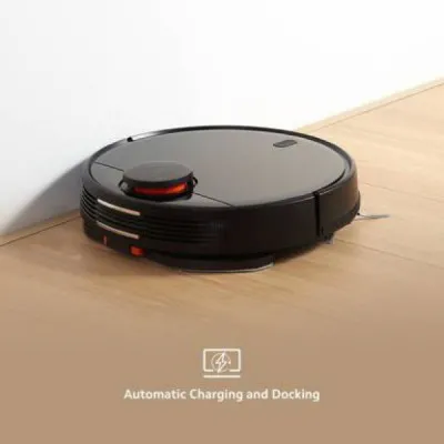 Mi Robot Vacuum MOP P STYTJ02YM Robotic Floor Cleaner With 2 in 1 Mopping and Vacuum Black