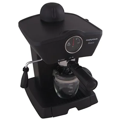 Morphy Richards 350009 Fresco 4-Cups Espresso Coffee Maker 800W Black