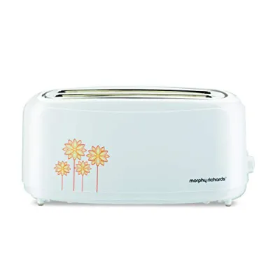 Morphy Richards 370060 4 Slice Pop Up Toaster AT-402 1450W White