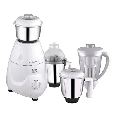 Morphy Richards 640055 Icon Supreme Mixer Grinder With 4 Jar 750W White