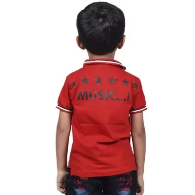 Mosko Kids 8803 Boys T shirt 16 Red