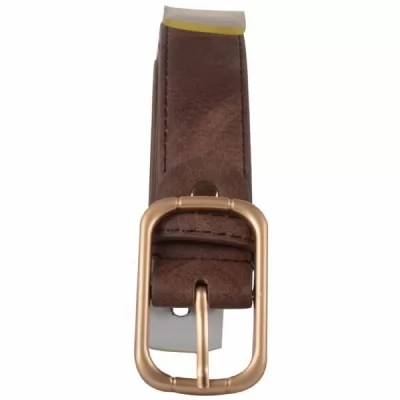 PU Leather Casual Belt MB002 Brown 34-38 Inch
