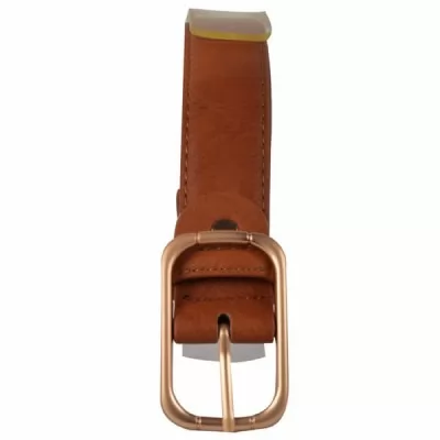 PU Leather Casual Belt MB002 Rust 34-38 Inch