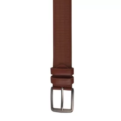 PU Leather Casual Belt MB010 Rust 36-40 Inch