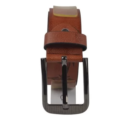 PU Leather Casual Belt MB012 Rust 36-40 Inch