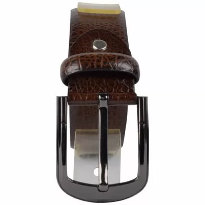 PU Leather Casual Belt MB013 Maroon 36-40 Inch