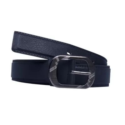 PU Leather Casual Belt MB015 Black 36-40 Inch