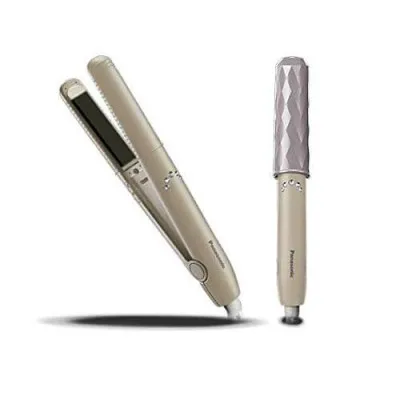 Panasonic EH-HV11-E62B Keratin And Coconut Oil Infused Hair Straightener For Womens Beige