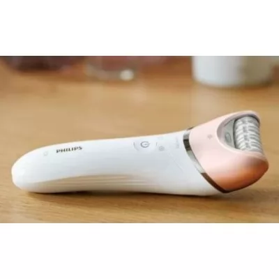 Philips BRE624 Satinelle Advanced Cordless Epilator Gold And White