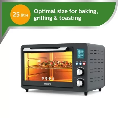Philips HD6975 25 Litre Digital Oven Toaster Grill Grey