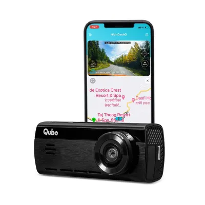 Qubo Car Dash Camera True 4K 2160P UHD Dash Cam