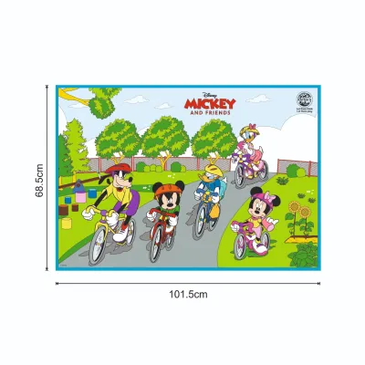 Ratnas 2609 Disney Mickey And Friends Colouring Mat For Young Artists