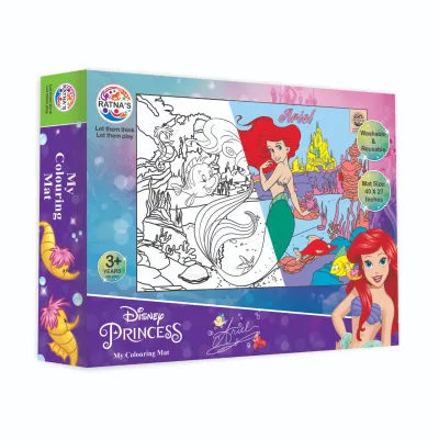 Ratnas 2614 Disney Princess Ariel Colouring Mat