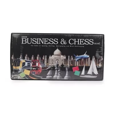 Ratnas Business And Chess Deluxe Board Game