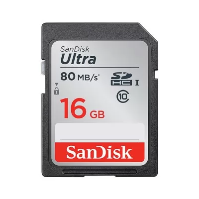 Sandisk CAMERA CARD Ultra 80MB Class 10 16GB
