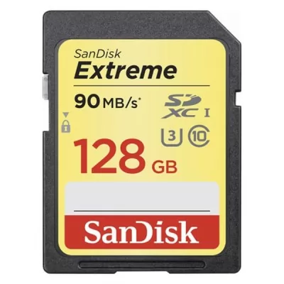 Sandisk Extreme 90MB C10 Camera 128GB