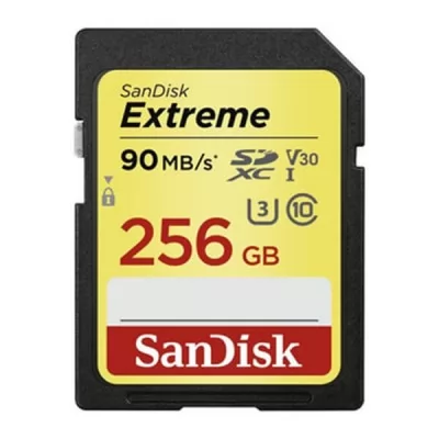 Sandisk Extreme 90MB C10 Camera 256GB