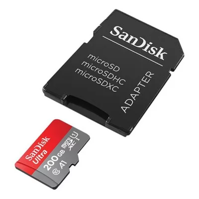 Sandisk Micro SD Ultra 100MB With A1 Apps 200GB