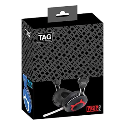 Tag Z626 Pro Headphone Mic Black