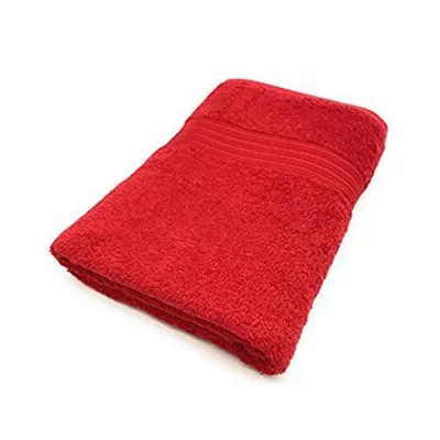 Tulip Star Bath Towel Maroon