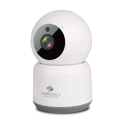 Zebronics Smart Cam 101 355 Deg 1080P Wifi Security Camera With 128 Gb 1 Channel
