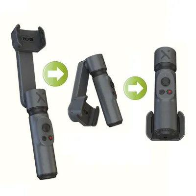 Zhiyun Smooth X Combo Kit With Mini Tripod And Pouch Gray